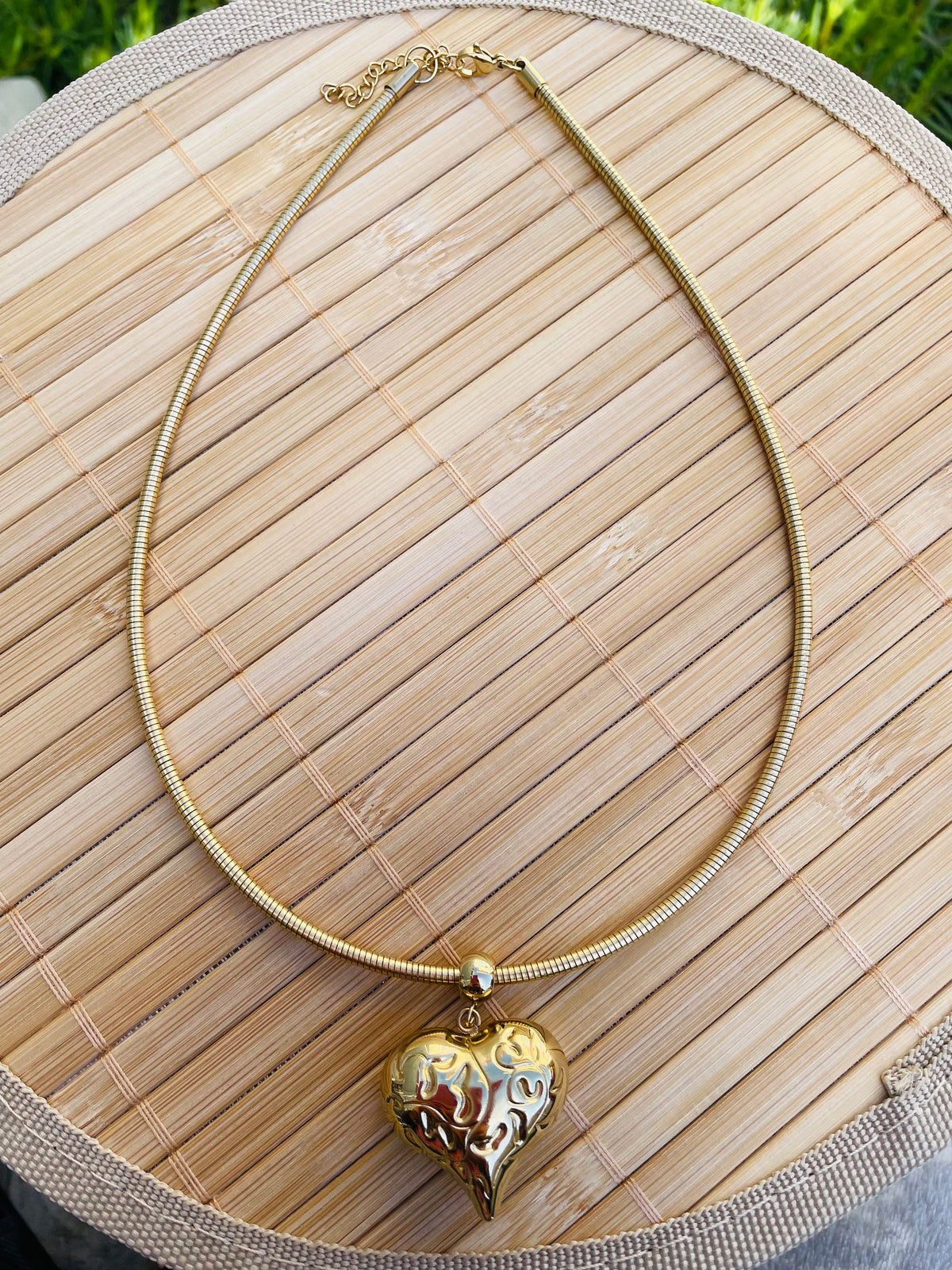 Collar Corazón Dorado