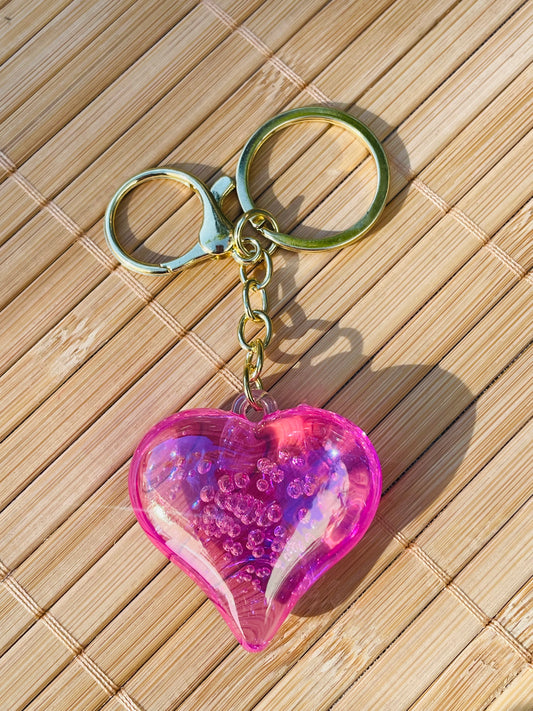 Llavero Corazón de Cristal