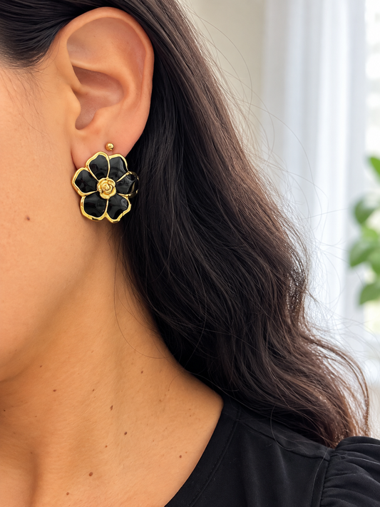 Aros Flor Noire