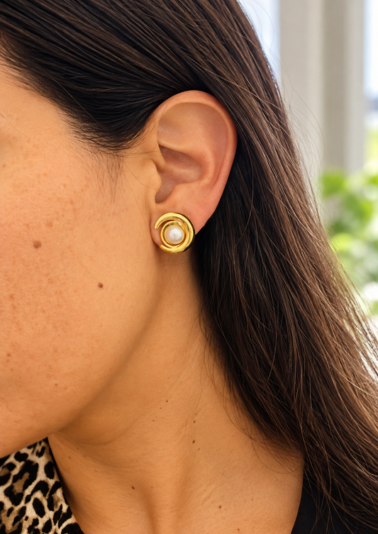 Aros Perlas Aura