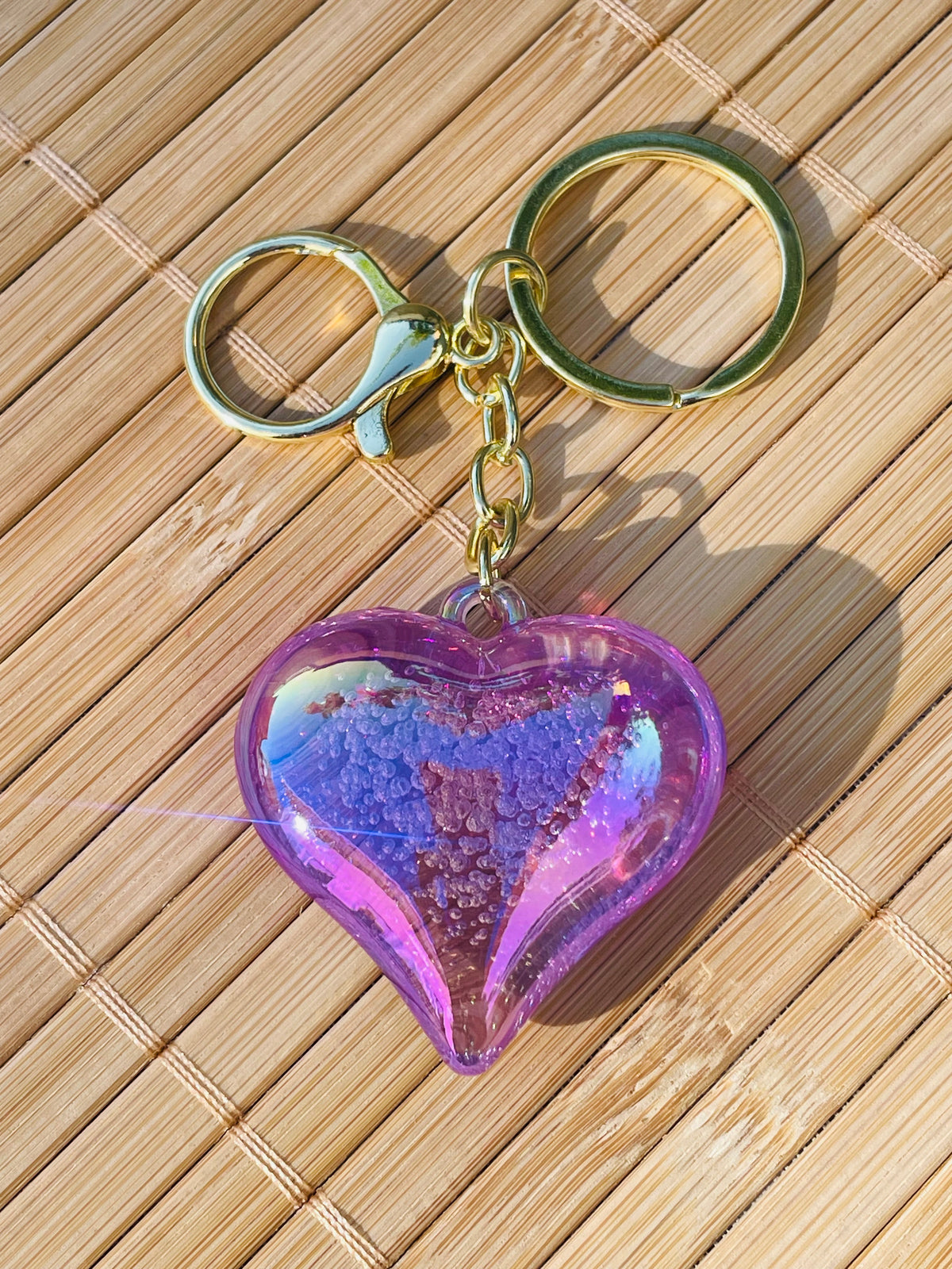 Llavero Corazón de Cristal