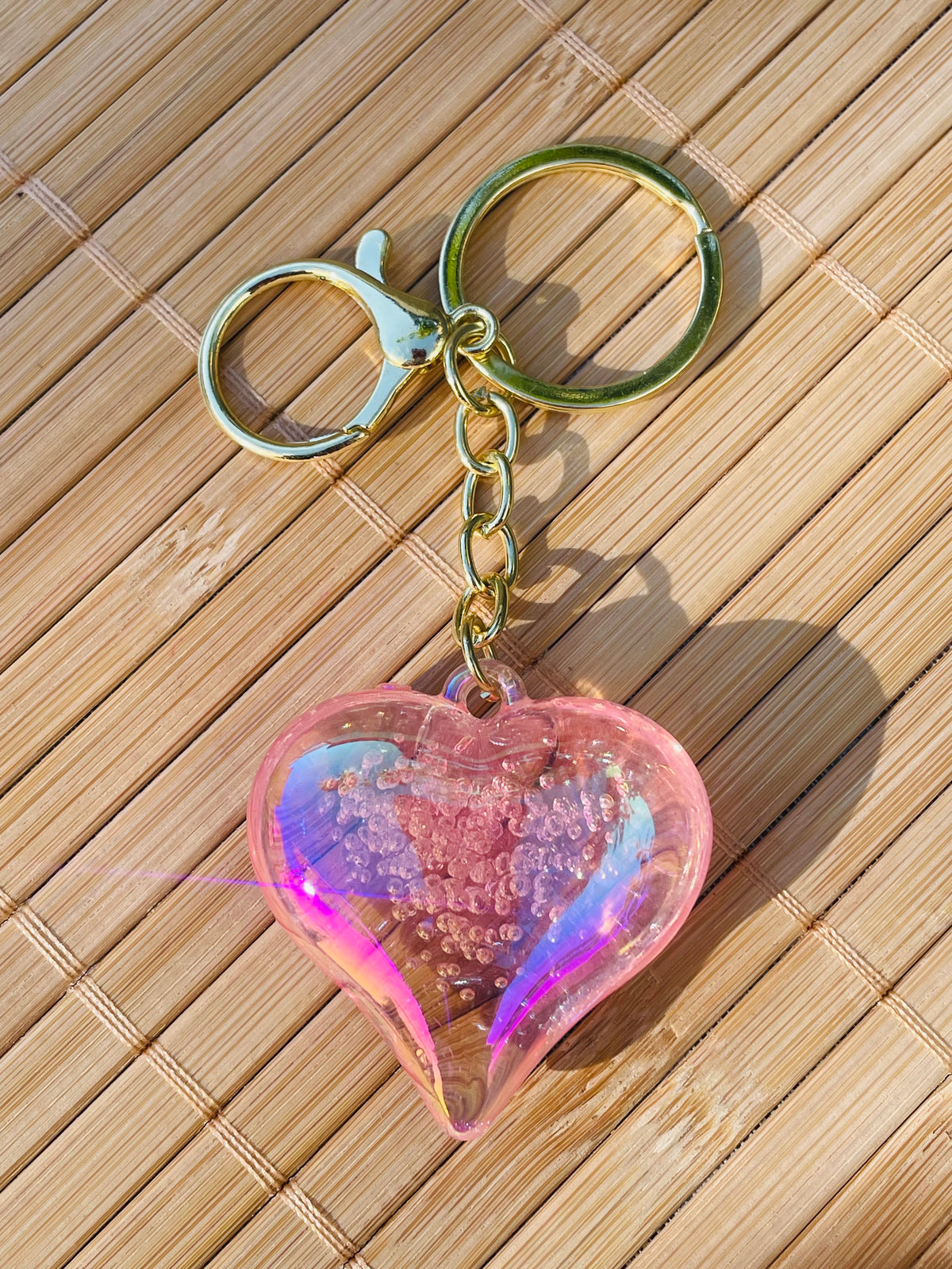 Llavero Corazón de Cristal
