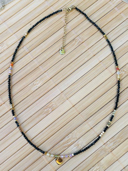 Collar Corazón de Medianoche